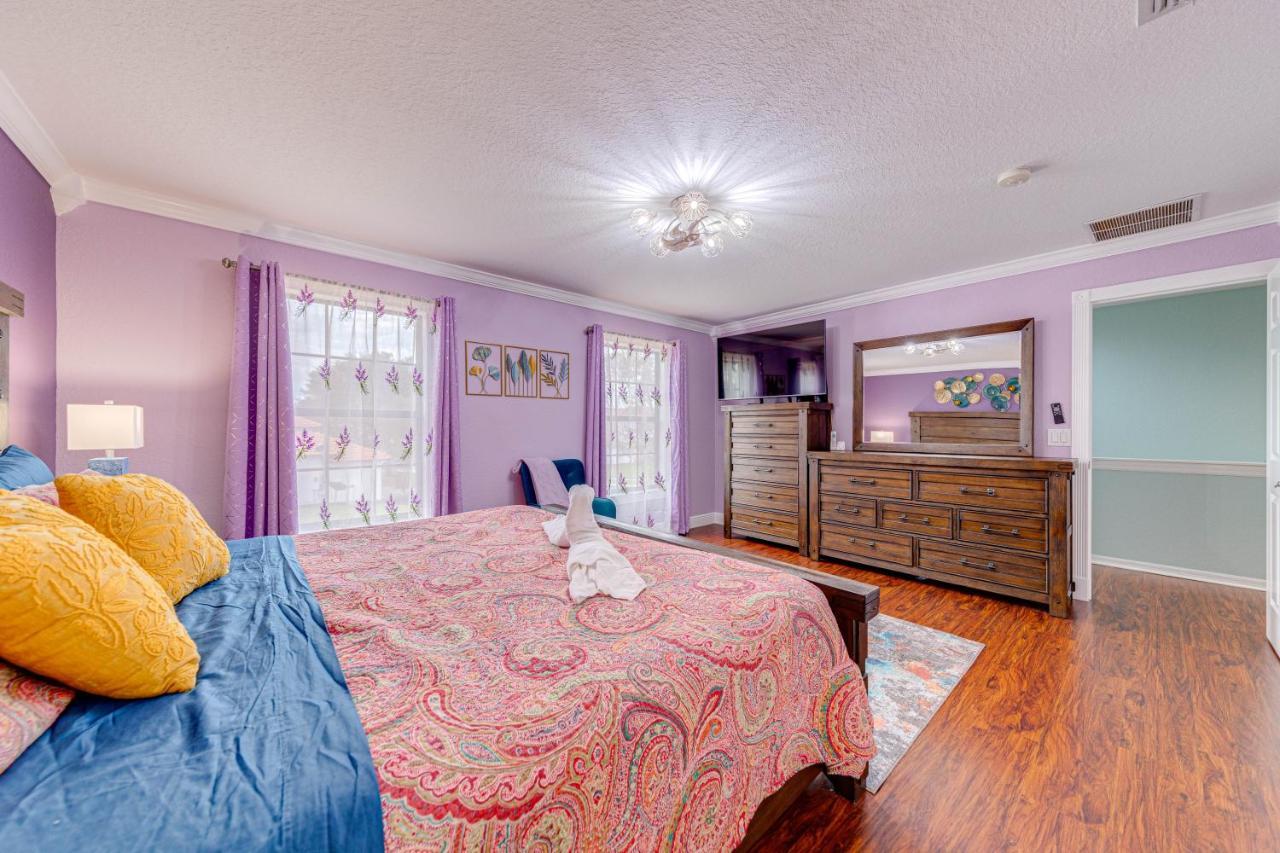 Affordable 4 Bedroom Luxury Villa Near Disney/Private Pool/Arcade/Game Room Orlando Buitenkant foto