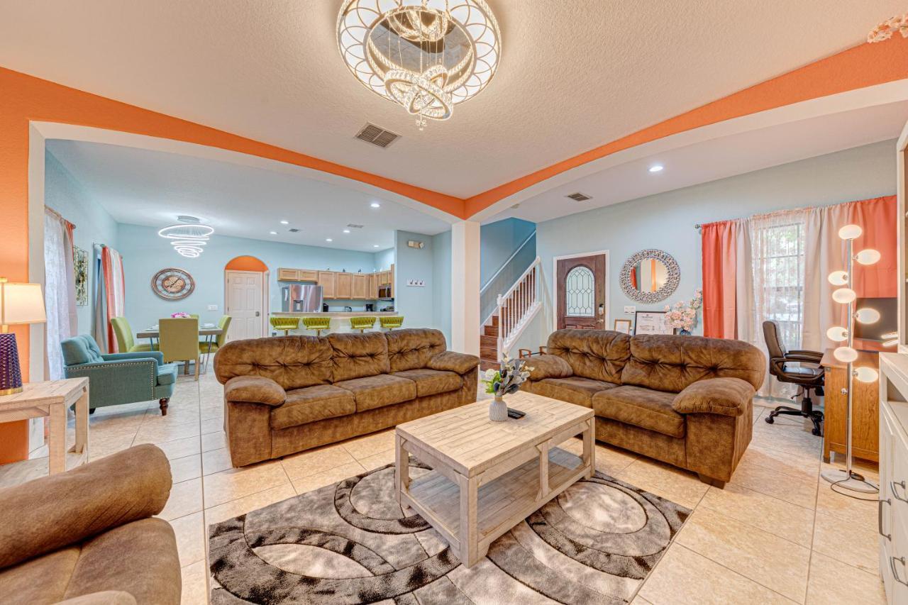 Affordable 4 Bedroom Luxury Villa Near Disney/Private Pool/Arcade/Game Room Orlando Buitenkant foto