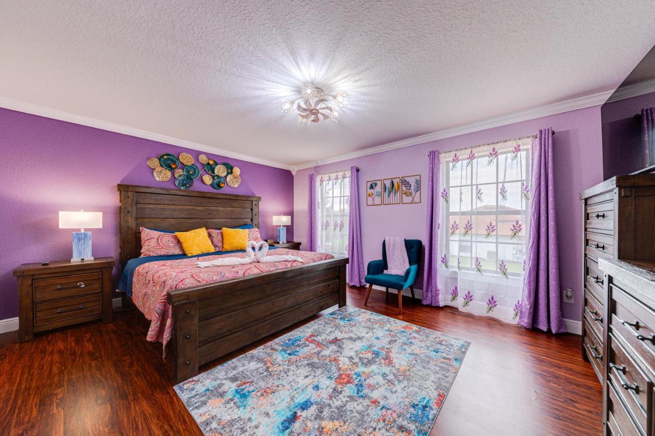 Affordable 4 Bedroom Luxury Villa Near Disney/Private Pool/Arcade/Game Room Orlando Buitenkant foto